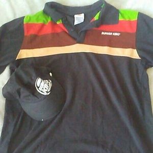 Burger King uniform and hat